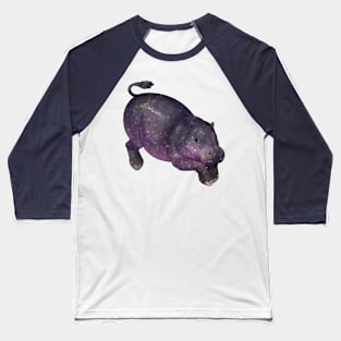 Cozy Pygmy Hippo Baseball T-Shirt